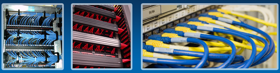 Ethernet Cabling and Wiring Company in Orlando FL Company Certified Contractors Installers of Office Computer Data VoIP Telephone Network Cabling and Wiring